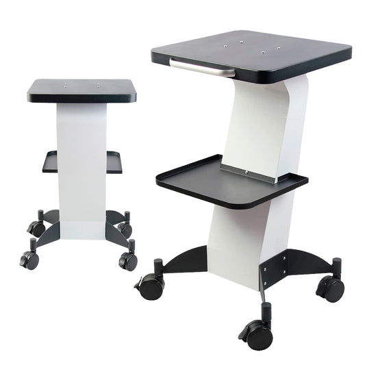 Mesa auxiliar de pedestal