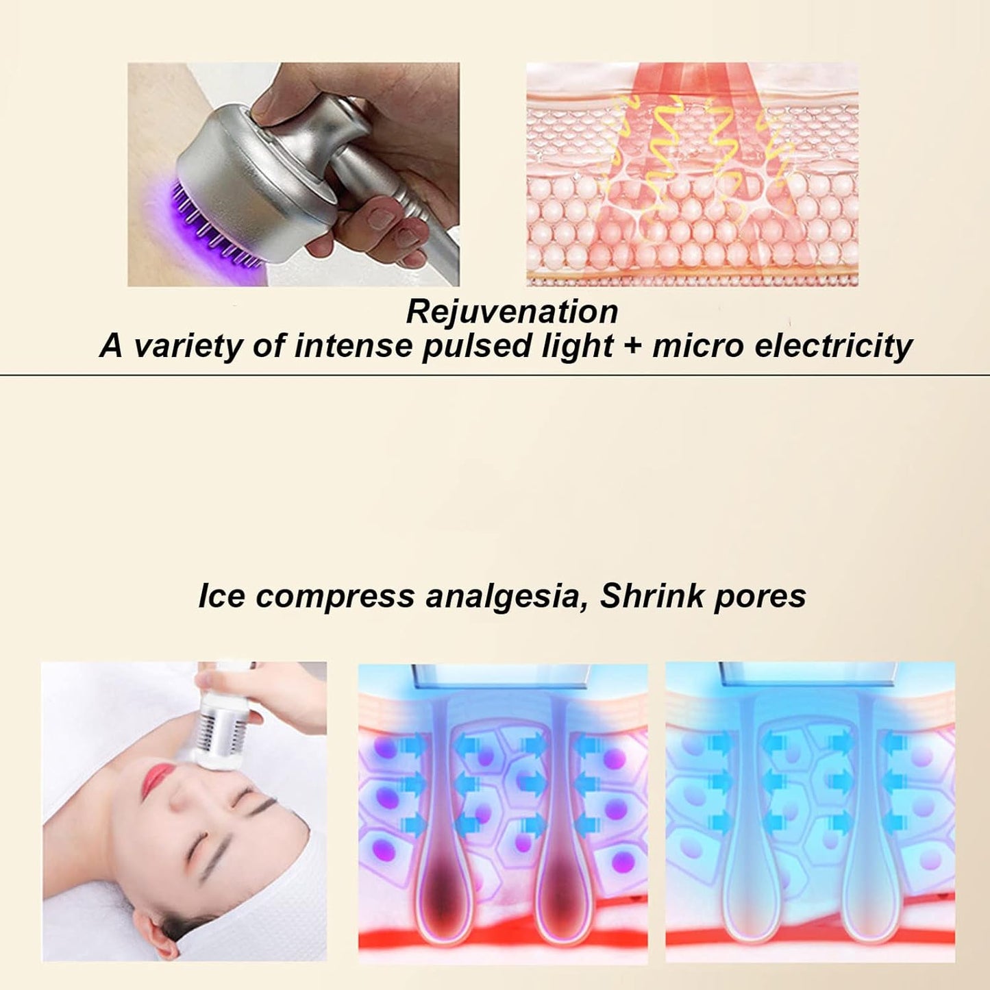 Multifunción corporal y facial 9 en 1