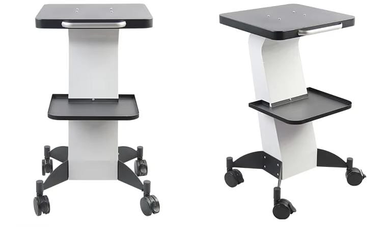 Mesa auxiliar de pedestal