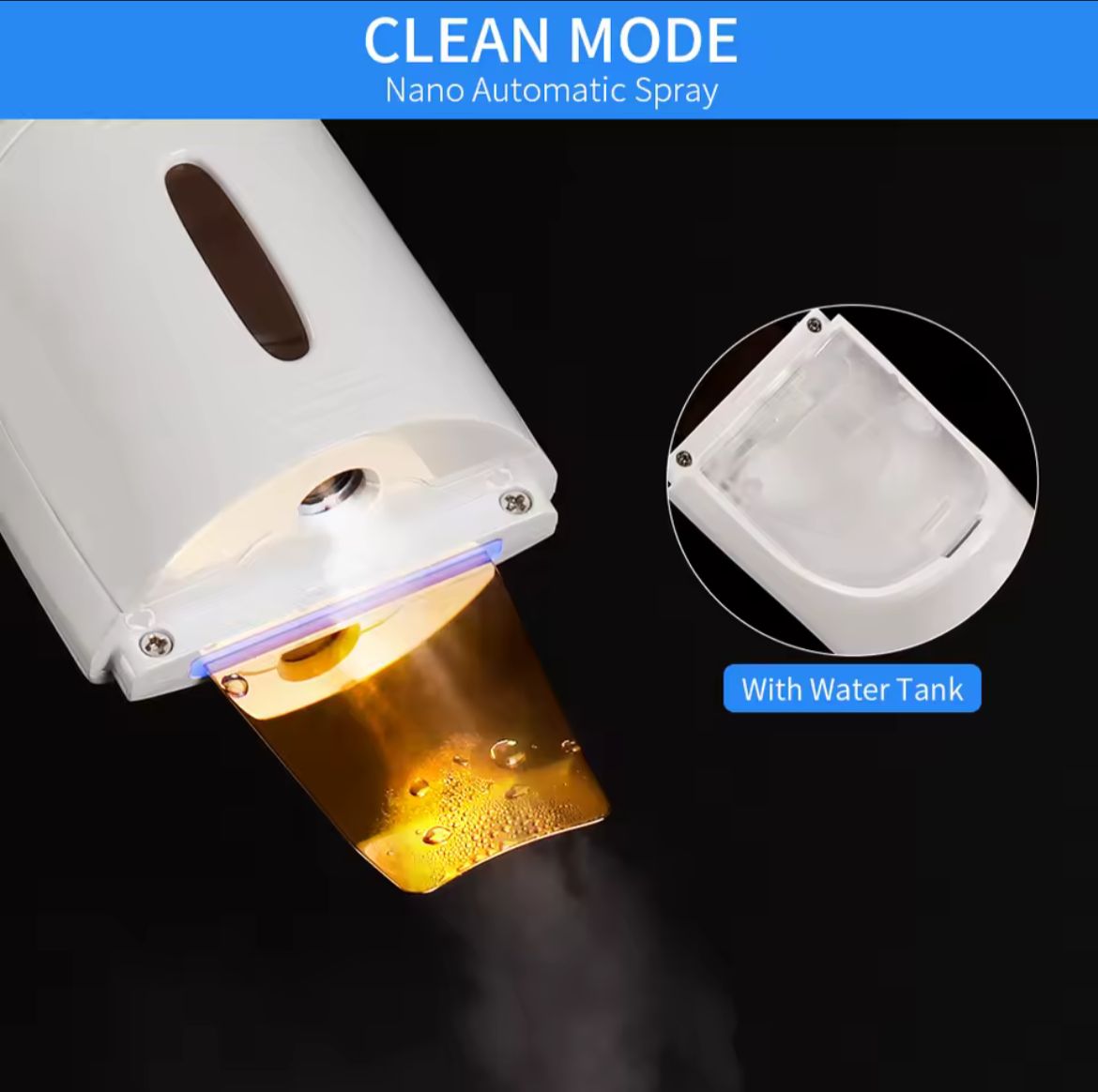 Paleta ultrasónica con Nano Spray