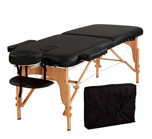 Camilla portátil de madera