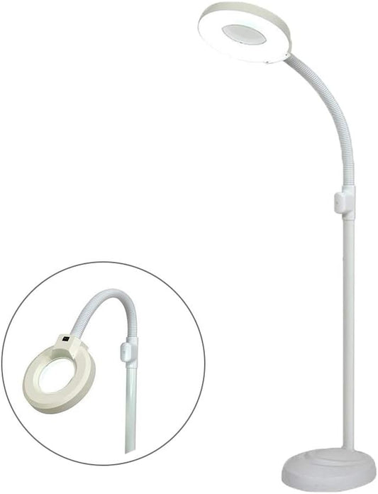 Lupa led de pedestal